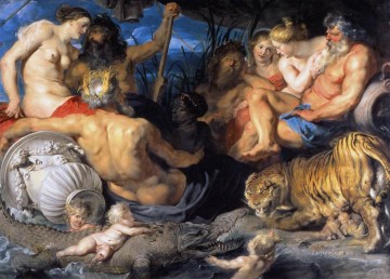 Peter Paul Rubens Painting - The Four Continents Baroque Peter Paul Rubens